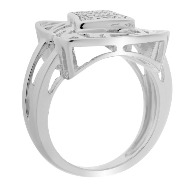 Orphelia Orphelia® Women's Sterling Silver Ring - Silver ZR-6055