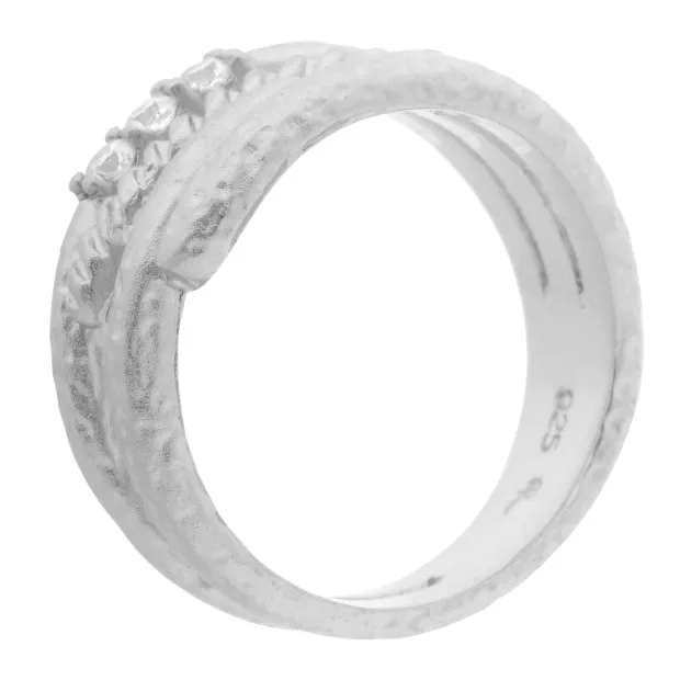 Orphelia Orphelia® Women's Sterling Silver Ring - Silver ZR-6022