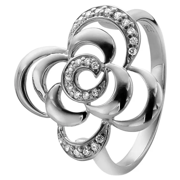 orphelia Orphelia® Women's Sterling Silver Ring - Silver ZR-3939