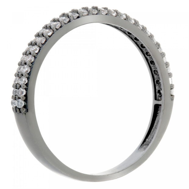 Orphelia Orphelia® Women's Sterling Silver Ring - Silver ZR-6011/2