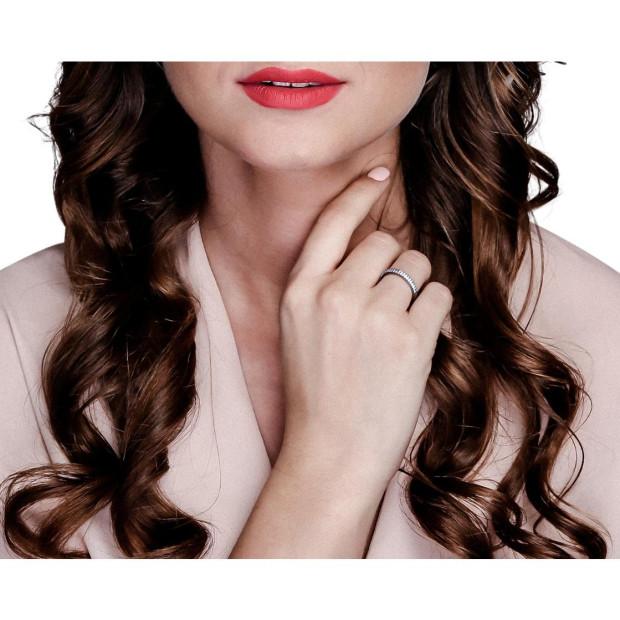 Orphelia Orphelia® Women's Sterling Silver Ring - Silver ZR-6011/2