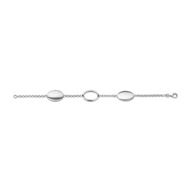Orphelia Orphelia® Women's Sterling Silver Set: Chain + Bracelet - Silver SET-017