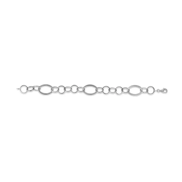 Orphelia Orphelia® Women's Sterling Silver Set: Chain + Bracelet - Silver SET-015