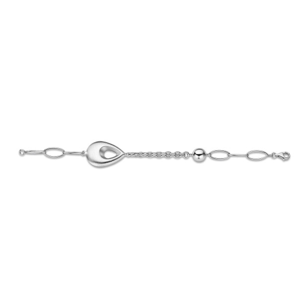 Orphelia Orphelia® Women's Sterling Silver Set: Chain + Bracelet - Silver SET-028