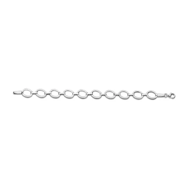 Orphelia Orphelia® Women's Sterling Silver Set: Chain + Bracelet - Silver SET-029