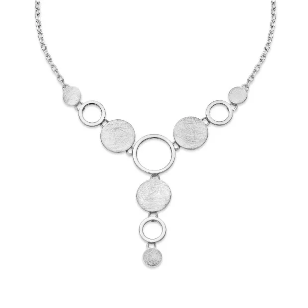 Orphelia Orphelia® Women's Sterling Silver Set: Chain + Bracelet - Silver SET-021