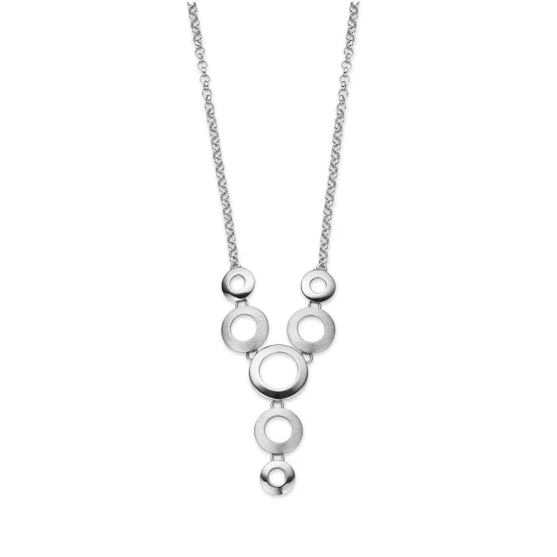 Orphelia Orphelia® Women's Sterling Silver Set: Chain + Bracelet - Silver SET-019