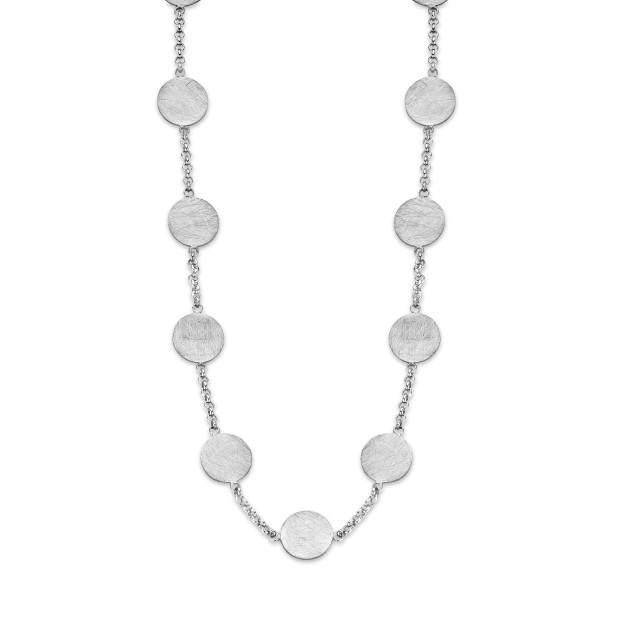 Orphelia Orphelia® Women's Sterling Silver Set: Chain + Bracelet - Silver SET-045