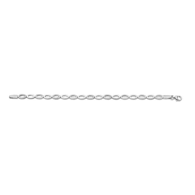 Orphelia Orphelia® Women's Sterling Silver Set: Chain + Bracelet - Silver SET-031