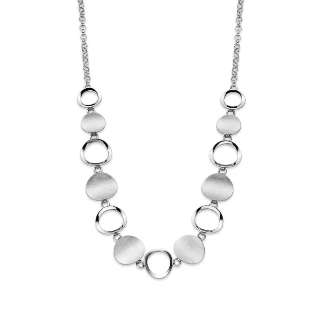 Orphelia Orphelia® Women's Sterling Silver Set: Chain + Bracelet - Silver SET-025