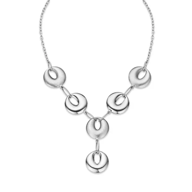Orphelia Orphelia® Women's Sterling Silver Set: Chain + Bracelet - Silver SET-018