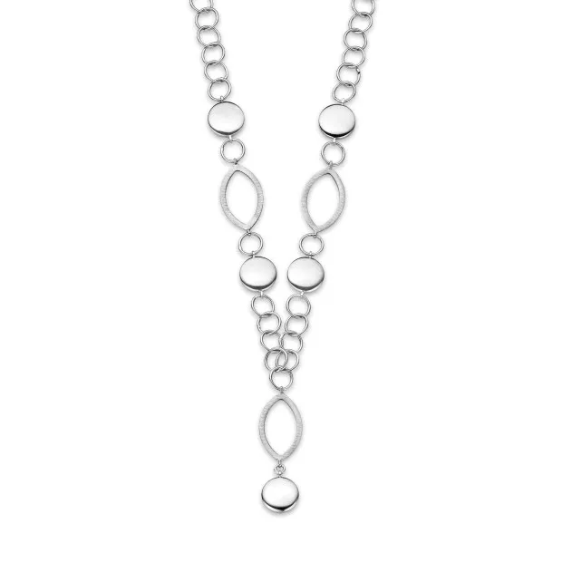 Orphelia Orphelia® Women's Sterling Silver Set: Chain + Bracelet - Silver SET-016