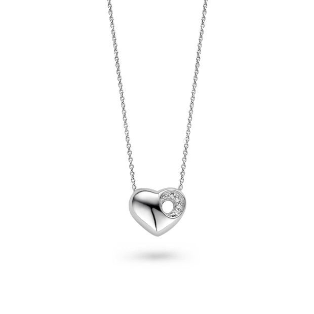 Orphelia Orphelia® Women's Sterling Silver Set: Chain-Pendant + Earrings - Silver SET-5019