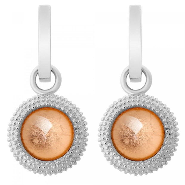 Orphelia Orphelia® Women's Sterling Silver Set: Chain-Pendant + Earrings - Silver SET-6041/1