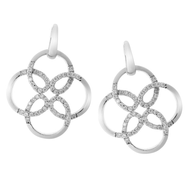 Orphelia Orphelia® Women's Sterling Silver Set: Chain-Pendant + Earrings - Silver SET-6085