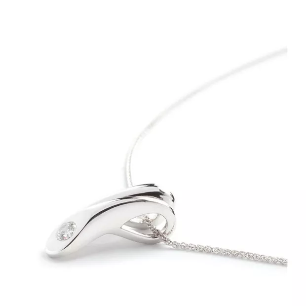 Orphelia Orphelia® Women's Sterling Silver Set: Chain-Pendant + Earrings - Silver SET-5928