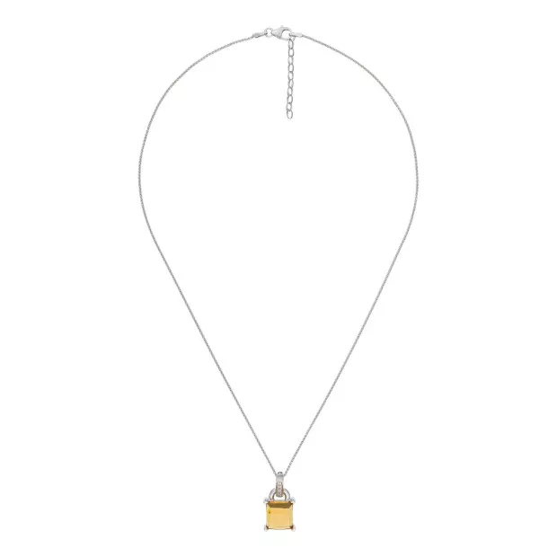 Orphelia Orphelia® Women's Sterling Silver Set: Chain-Pendant + Earrings - Silver SET-5982