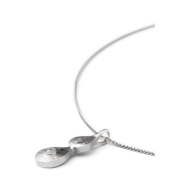 Orphelia Orphelia® Women's Sterling Silver Set: Chain-Pendant + Earrings - Silver SET-5253