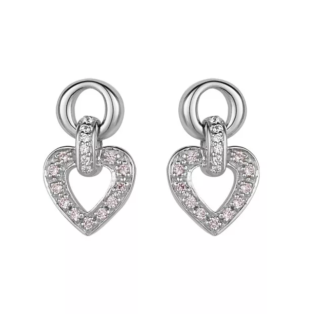 Orphelia Orphelia® Women's Sterling Silver Set: Chain-Pendant + Earrings - Silver SET-5212