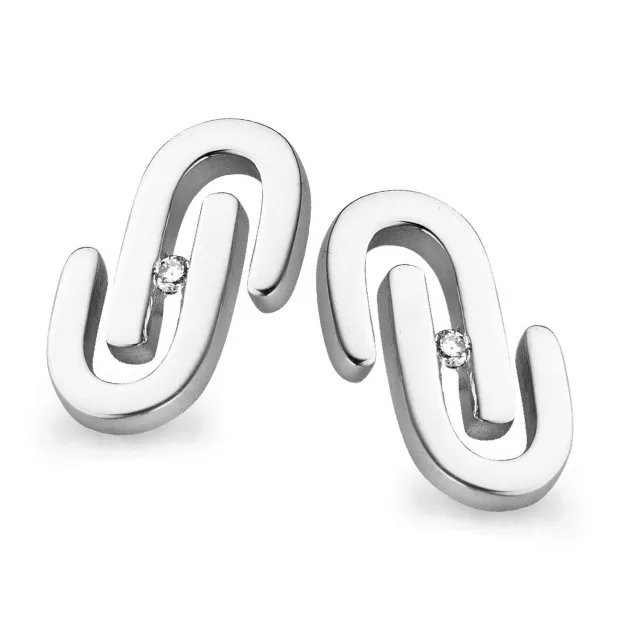 Orphelia Orphelia® Women's Sterling Silver Set: Chain-Pendant + Earrings - Silver SET-5003