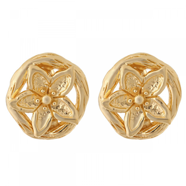 Orphelia Orphelia® Women's Sterling Silver Set: Chain-Pendant + Earrings - Gold SET-6029/1