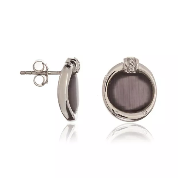 Orphelia Orphelia® Women's Sterling Silver Set: Chain-Pendant + Earrings - Silver SET-5900