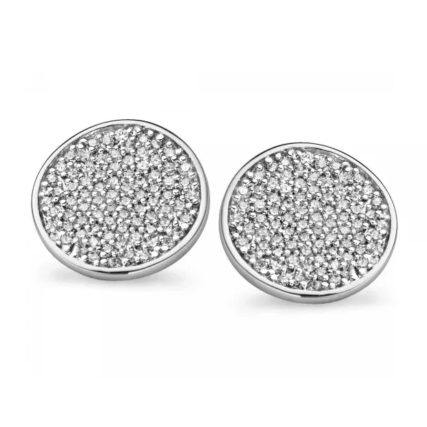 Orphelia Orphelia® Women's Sterling Silver Set: Chain-Pendant + Earrings - Silver SET-5086