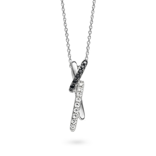 Orphelia Orphelia® Women's Sterling Silver Set: Chain-Pendant + Earrings - Silver SET-5101
