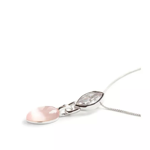 Orphelia Orphelia® Women's Sterling Silver Set: Chain-Pendant + Earrings - Silver SET-5915