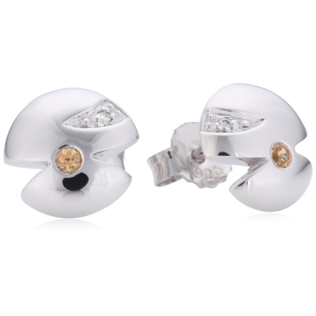 Orphelia Orphelia® Women's Sterling Silver Set: Necklace + Earrings - Silver SET-5661