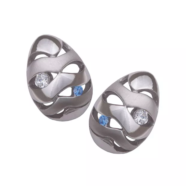 orphelia Orphelia® Women's Sterling Silver Stud Earrings - Silver ZO-5910