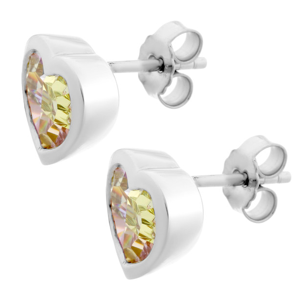 Orphelia Orphelia® Women's Sterling Silver Stud Earrings - Silver CC-32