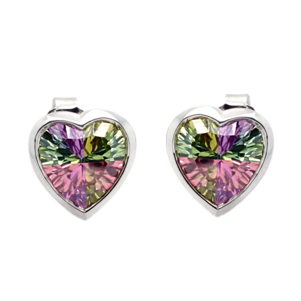 Orphelia Orphelia® Women's Sterling Silver Stud Earrings - Silver CC-32