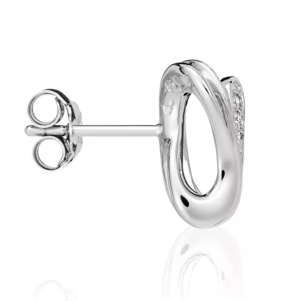 Orphelia Orphelia® Women's Sterling Silver Stud Earrings - Silver ZO-5016