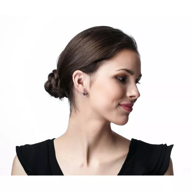 Orphelia Orphelia® Women's Sterling Silver Stud Earrings - Silver CC-30