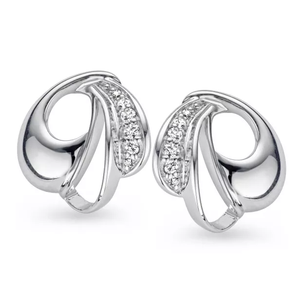 orphelia Orphelia® Women's Sterling Silver Stud Earrings - Silver ZO-5024