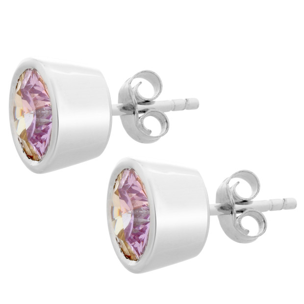 Orphelia Orphelia® Women's Sterling Silver Stud Earrings - Silver CC-41