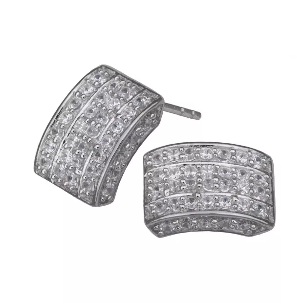 orphelia Orphelia® Women's Sterling Silver Stud Earrings - Silver ZO-5887