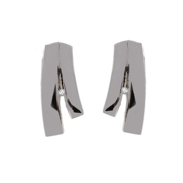 Orphelia Orphelia® Women's Sterling Silver Stud Earrings - Silver ZO-5685