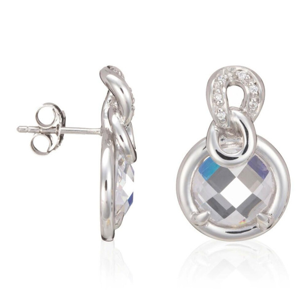 Orphelia Orphelia® Women's Sterling Silver Stud Earrings - Silver ZO-5905