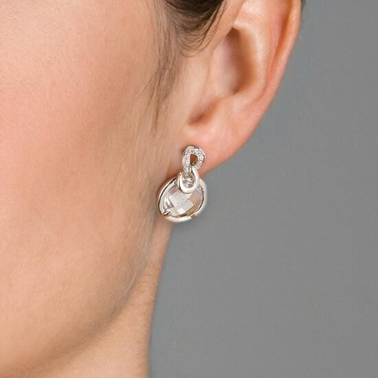 Orphelia Orphelia® Women's Sterling Silver Stud Earrings - Silver ZO-5905