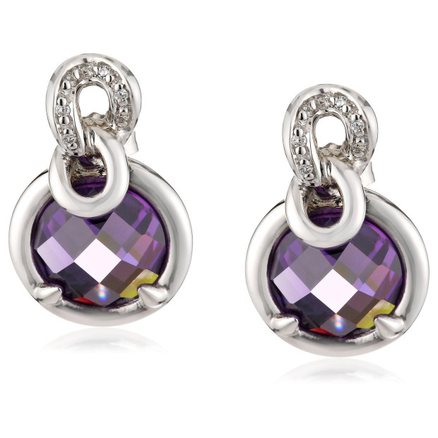 Orphelia Orphelia® Women's Sterling Silver Stud Earrings - Silver ZO-5906