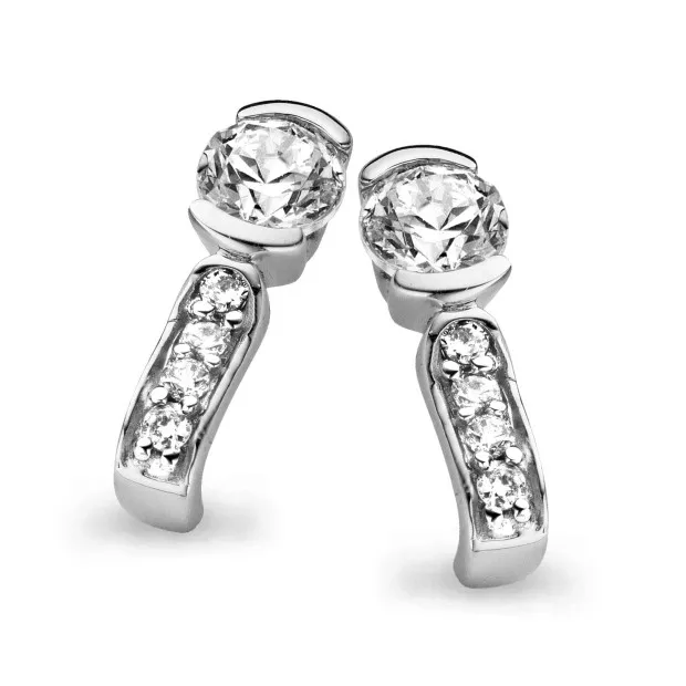 orphelia Orphelia® Women's Sterling Silver Stud Earrings - Silver ZO-5117