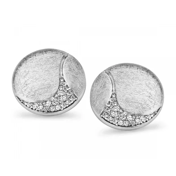 orphelia Orphelia® Women's Sterling Silver Stud Earrings - Silver ZO-5088