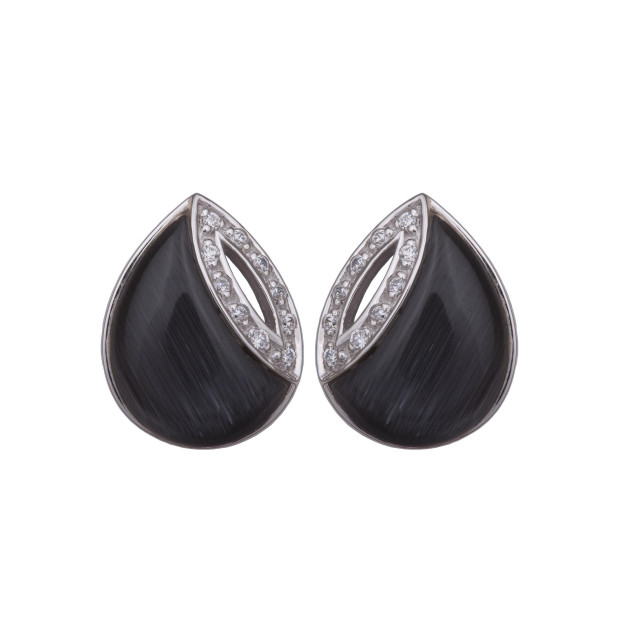 Orphelia Orphelia® Women's Sterling Silver Stud Earrings - Silver ZO-5929