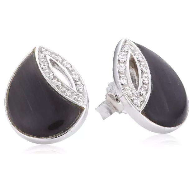 orphelia Orphelia® Women's Sterling Silver Stud Earrings - Silver ZO-5929