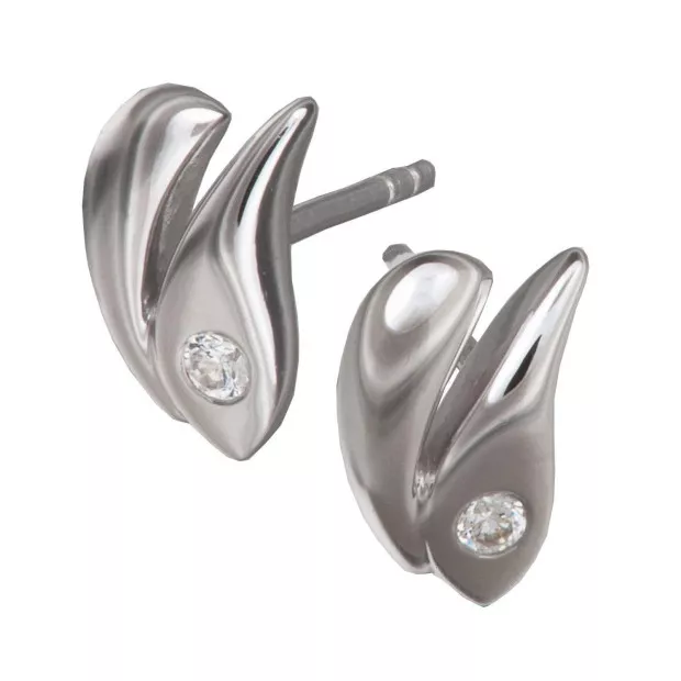 orphelia Orphelia® Women's Sterling Silver Stud Earrings - Silver ZO-5928