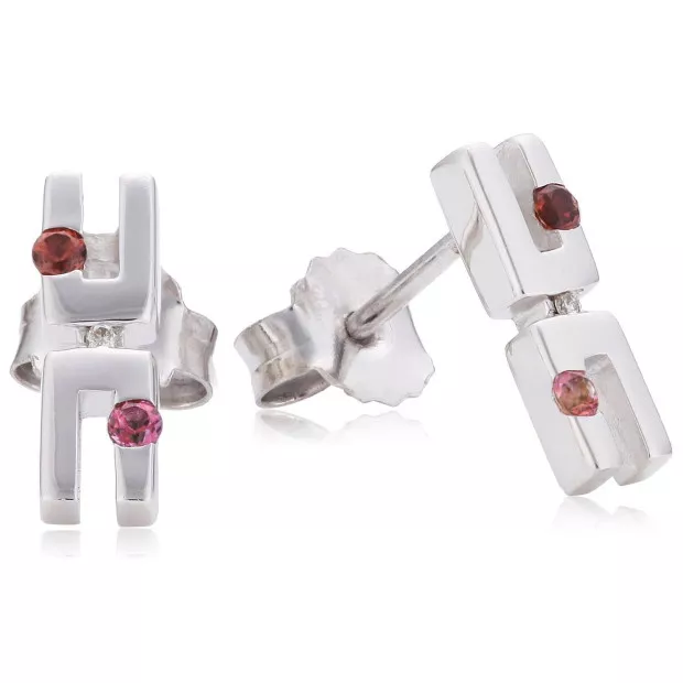 orphelia Orphelia® Women's Sterling Silver Stud Earrings - Silver ZO-5663