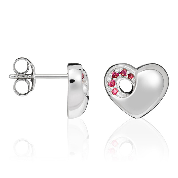 Orphelia Orphelia® Women's Sterling Silver Stud Earrings - Silver ZO-5020