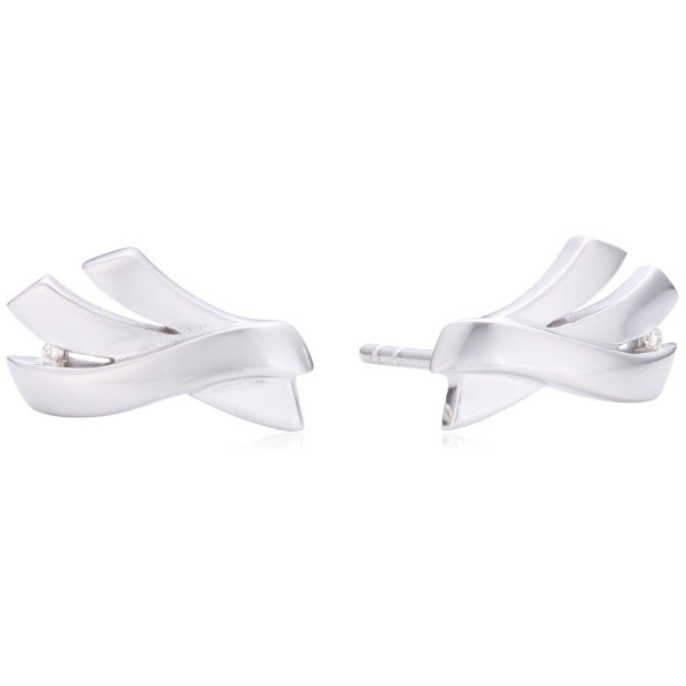 Orphelia Orphelia® Women's Sterling Silver Stud Earrings - Silver ZO-5684